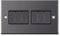 BLACK NICKEL 6 GANG 2 WAY SWITCH DSL405