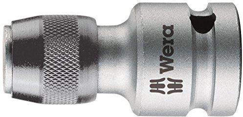 Wera 05042765001 5/16 x 50 mm 784 B 3/8-Inch/2 Adaptor with Quick Release Chuck - Silver