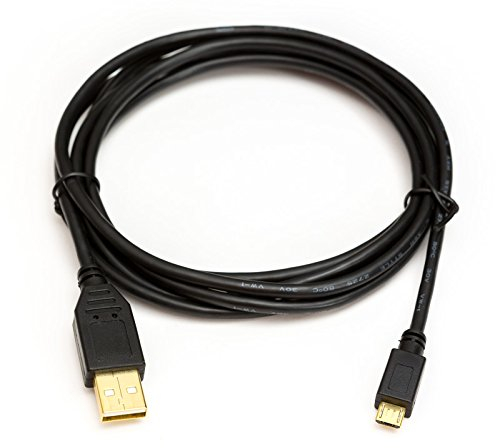 SvediTec USB Kabel passend für Sony Alpha 6000 Digitalkamera - Datenkabel - vergoldet - Länge 2m