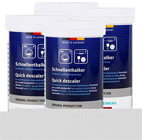 4 X BSH SCHN Ellent kalker 250 G – per lavatrici e lavastoviglie, anticalcare