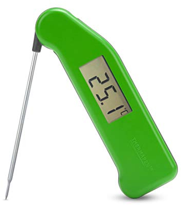 ETI SuperFast Thermapen 3 Classic Food Thermometer (Green) - Digital Instant Read Meat Thermometer for Kitchen, Food Cooking, Grill, BBQ, Smoker, Candy, Home Brewing, Coffee, and Oil Deep Frying