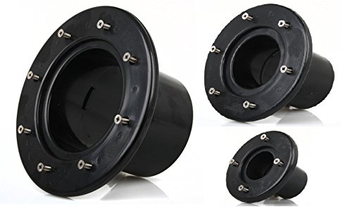 AquaForte Flansch Tankdurchführung von 25mm bis 315 mm Ø stabile Profi Qualität, Größe Ø:Ø 32 mm