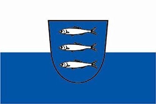 U24 Aufkleber Heringsdorf (Usedom) Flagge Fahne 8 x 5 cm Autoaufkleber Sticker