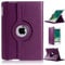 iPad Mini 4 PU Leather Flip Case Cover - Premium 360 Rotating Stand Function Slim Case (Purple)