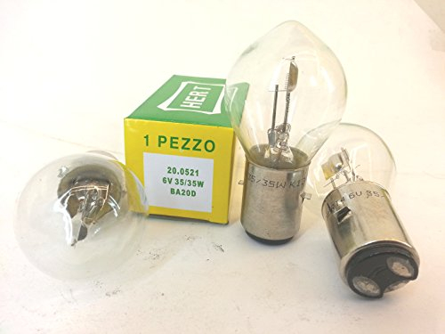 RMS Leuchtmittel 6V-35/35W weiß Biluce Abblendlicht/Fernlicht Vespa