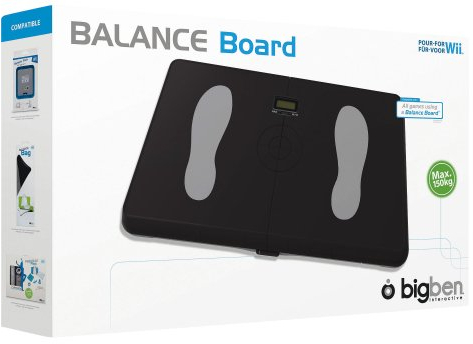 Wii - Balance Board inkl. Waage, schwarz