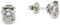Esprit Damen-Ohrstecker glam shine 925 Sterlingsilber 2 Zirkonia farblos ESER91268A000