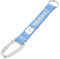 aminco Unisex-Erwachsene Karabiner Schlüsselband, North Carolina Tar Heels, Einheitsgröße