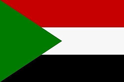 U24 Fahne Flagge Sudan 60 x 90 cm