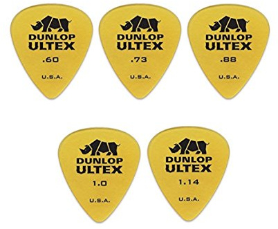 JIM DUNLOP Plektrum Ultex, Schachtel mit 216