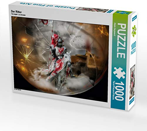 CALVENDO Puzzle Der Ritter 1000 Teile Puzzle quer | 1000 Teile Lege-Größe 64 x 48 cm Foto-Puzzle für glückliche Stunden