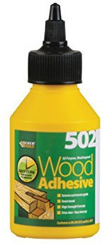 Everbuild EVBWOODBO125 502 All Purpose Weatherproof Wood Adhesive by Everbuild