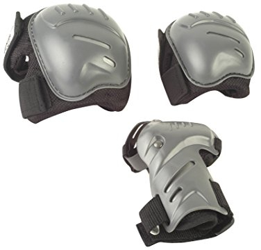 HUDORA Protektoren-Set Erwachsene - biomeschanisch, Gr. S - Schutzausrüstung Schoner - 83029