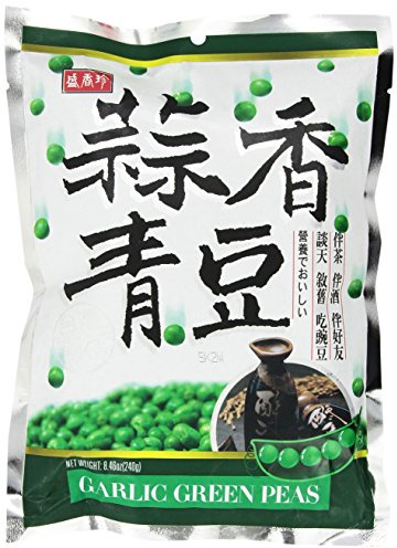 Shengxiangzhen Garlic Green Peas 8.46oz (Pack of 1)