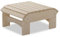 Original Dream-Chairs since 2007 Adirondack Fusshocker Comfort aus Holz in 2 Positionen verwendbar Fussablage für Gartenstuhl auch als Beistelltisch im Garten, Terrasse, Balkon
