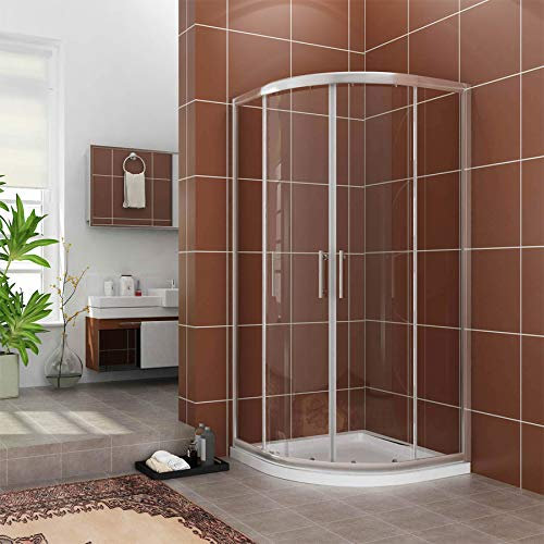 1000 x 1000 mm Quadrant Shower Enclosure 6mm Easy Clean Glass Sliding Shower Cubicle Door