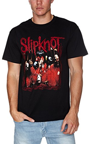 Slipknot Band Frame Black Mens T-Shirt