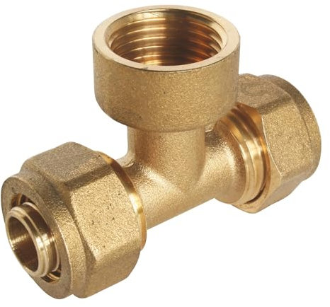 SOMATHERM FOR YOU, Raccord à compression femelle 15/21 pour tube PER Ø12 - Installation rapide et fiable - Normé ACS - Pression max 10 bars - Température d'utilisation : 5°C à 90°C