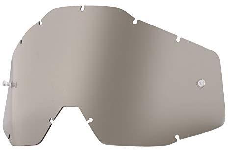100% Goggle Replacement Lens - Sheet - Compatible with Racecraft 1, Accuri 1, and Strata 1 Goggles
