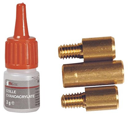 kit de réparation pour aiguille en fibre de verre diam. 3mm