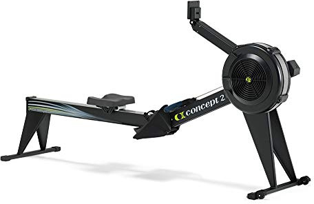 Concept2 RowErg Indoor Rowing Machine with Tall Legs - PM5 Monitor, Device Holder, Adjustable Air Resistance, Easy Storage