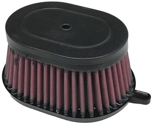 K&N Filtro Aria di ricambio compatibile con Kawasaki KLR650 1987-2015 (KA-6589)
