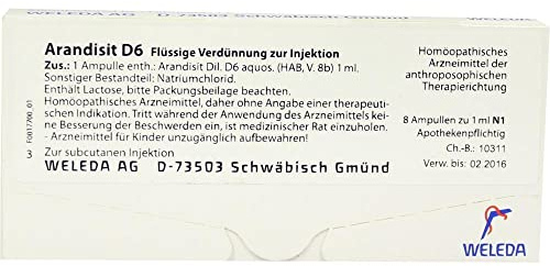 ARANDISIT D 6 Ampullen 8X1 ml