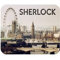 Leonardcustom- personnalisé rectangle en caoutchouc antidérapant Tapis de souris gaming mouse pad/Tapis Sherlock – Lcmpv444 par personnalisé Tapis de souris