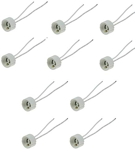 10x GU10 Fassung Keramik 230V für LED und Halogen