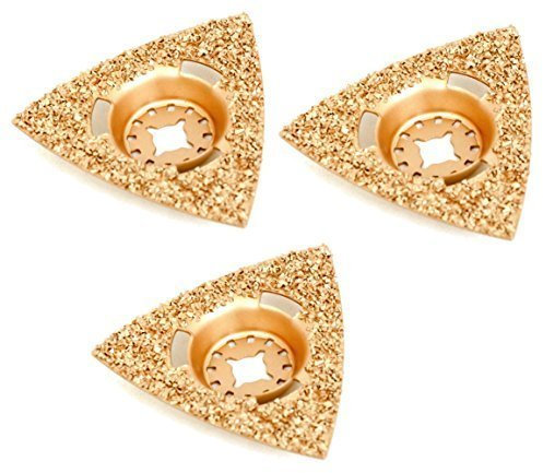 SH78RP Saxton Klingen Multimaster Bosch Karbidraspel, Fein, 78 mm, 3 Stück