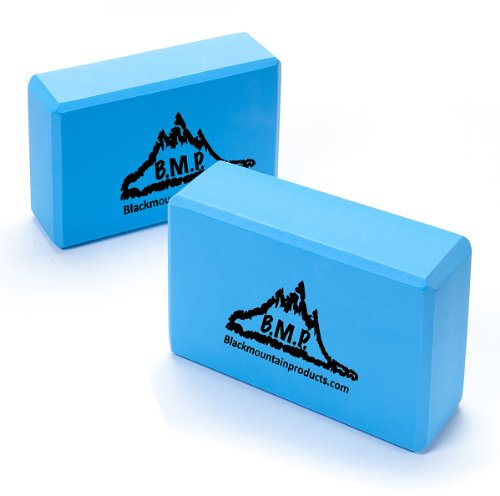 Black Mountain Products Yoga Blocks, Blau