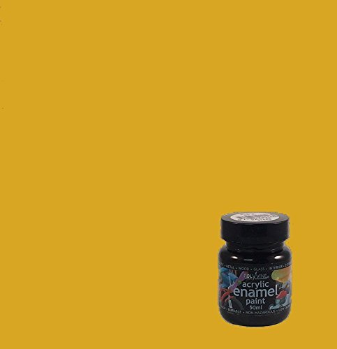 Polyvine Acrylic Enamel YELLOW 50ML