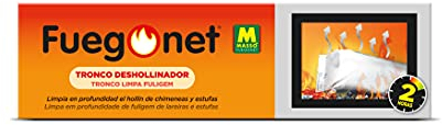 Fuegonet 231168 Tronco Deshollinador, Mezclas, Marrón, 27.7x7.7x7.7 cm