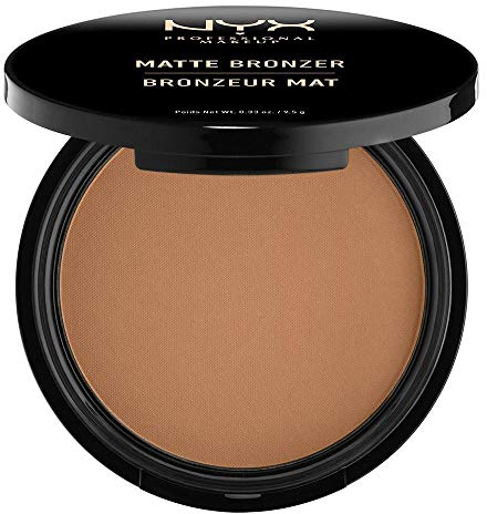 NYX Professional Makeup Matte Body Bronzer, Gepresstes Puder, Ohne Schimmer-Effekt, Vegane Formel, Deep Tan