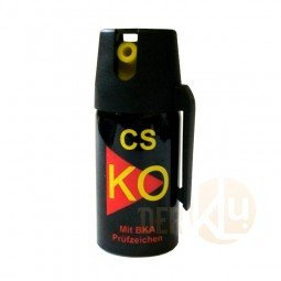 4 Stück KO CS-Gas 40ml Abwehrspray CS GAS Tränengas Verteidigungsspray