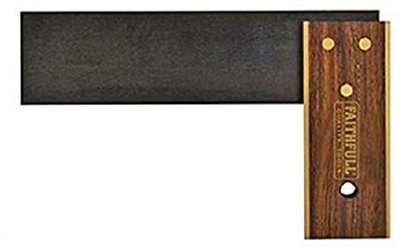 Faithfull FAITRY6 Schreiner-Anschlagwinkel, schwarz, 150 mm (6 Zoll)