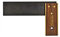 Faithfull FAITRY6 Schreiner-Anschlagwinkel, schwarz, 150 mm (6 Zoll)