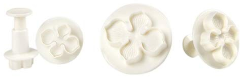 Ausstecher Hortensie mit Auswurf COXIMUS 4-teil.Blütengröße 50,40,30,20mm