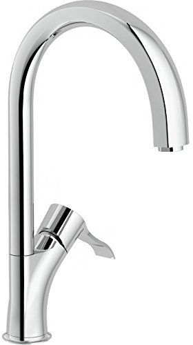 Nobili Rubinetterie SI98113CR Miscelatore Lavello Cucina Bocca Alta, Cromo