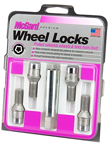 27192SU Radsicherungsbolzen Tuner M12x1.5, Kegelsitz, Schaftlänge 24,0 mm, Gesamtlänge der Schraube 51,3 mm, SW17, Schlüsseldurchmesser 20,2 mm