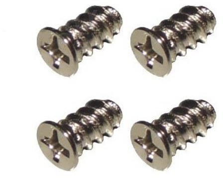 Neutral Lüfterschrauben 10mm, Silber, 4 Stück
