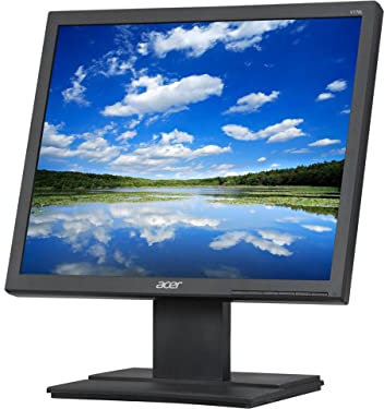 acer V176L b 17-Inch SXGA LCD Display,Black