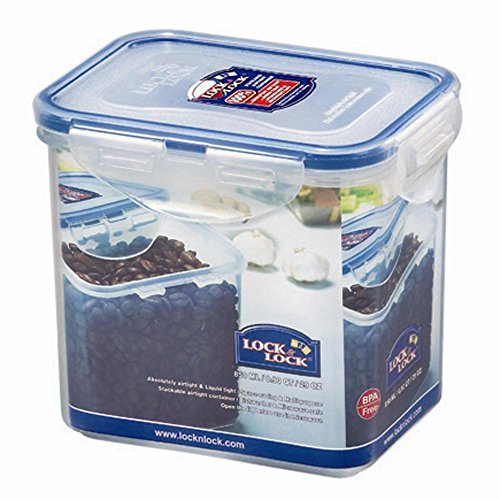 (Pack of 4) Lock&Lock Food Container, Tall, HPL808, 3.5-Cup, 29-Oz by LockandLock