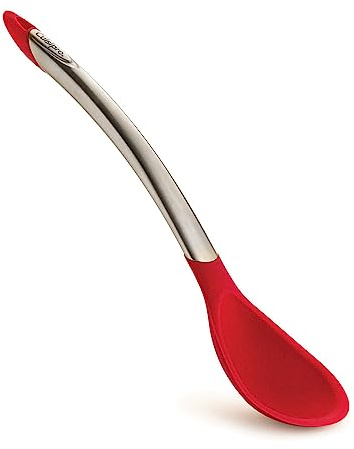 Cuisipro Silicone Spoon, 12-Inch, Red
