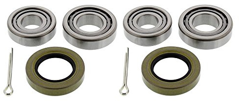 MAPCO 46546 Radlagersatz pro Rad Hinten Außen: 52mm Innen: 25mm beinhaltet zwei Radlagersätze Kompatibel mit CHEVROLET MATIZ M200, M250 96316635 96316633 96316634