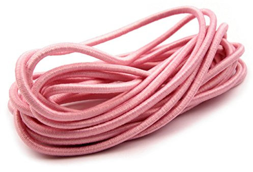 Schnoschi 10m rosa elastische Gummikordel 3mm