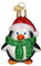 Old World Christmas Verspielte Pinguin-Kollektion Glasornamente für den Weihnachtsbaum.