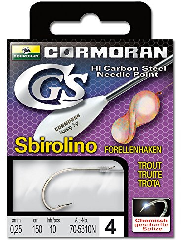 Cormoran Gebundene Haken CGS Sbirolino 5310N 4