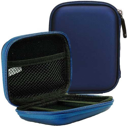 ROTRi Etui pour disque dur externe de 6,4cm (2,5'') en coque dure EVA / Western Digital My Passport Essential / Western Digital Elements Portable - bleu