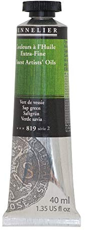 SENNELIER Artists' Extra Fine Oil, 40 ml Tube, Series 2, Sap Green, (10-130411-819)